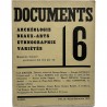 numéro 6 de la revue "Documents", paru en novembre 1929, secrétaire général : Georges Bataille