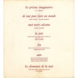 projection des courts-métrages de C.P. Arrighi, Jean Cayrol et Claude Durand, Marin Karmitz, Chris Marker, 1965
