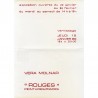 Vera Molnar "Rouges", galerie Edouard Manet,  Gennevilliers, 1989