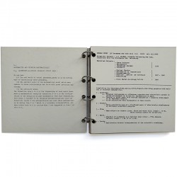 Bernar Venet, extrait de la boite "Artists & Photographs" de Multiples Inc., à New York, en 1970