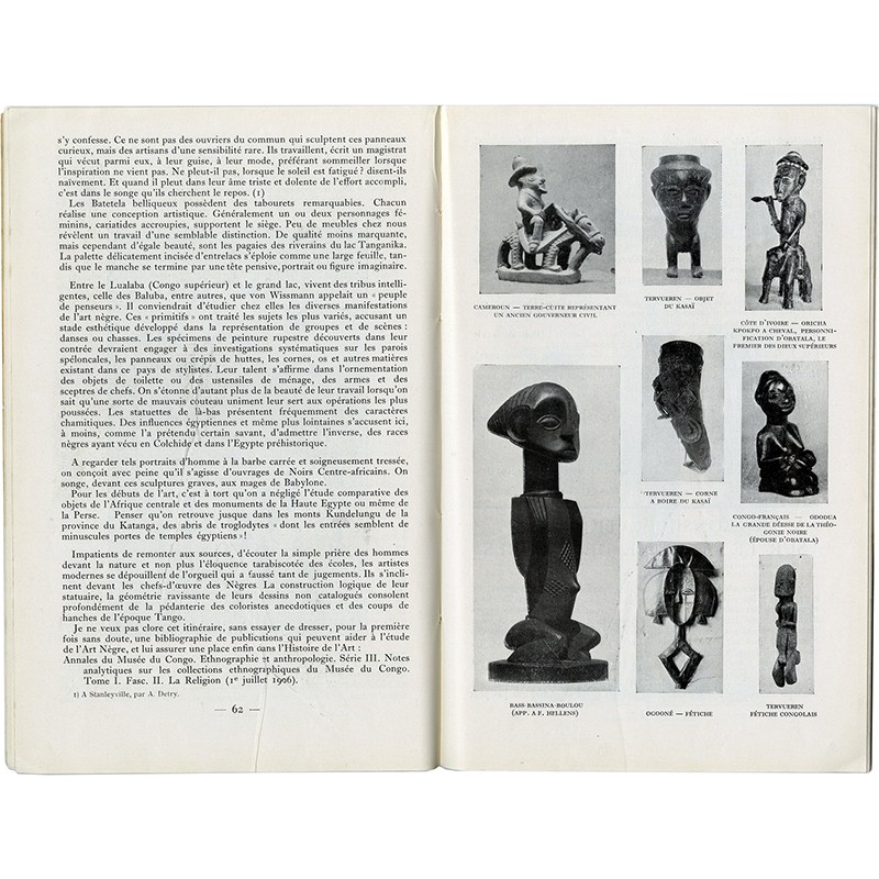 Sélection, Chronique de la vie artistique, du 15 janvier 1922,