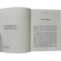 avant-propos "Mise en liberté" de Denis Roche, pour Bernard Plossu, le voyage mexicain, 1979