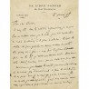 lettre manuscrite d'Édouard Drumont à Charles Devos, le 4 janvier 1899