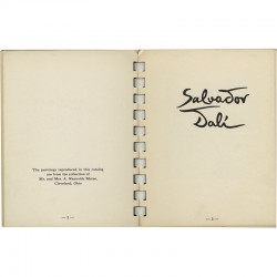 catalogue de la collection des œuvres de Salvador Dalí appartenant aux Reynolds Morse, 1954