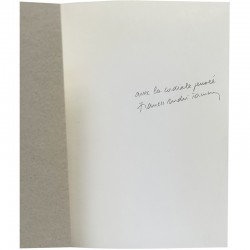 exemplaire dédicacé et signé au crayon par Franck André Jamme