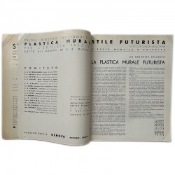 manifeste "La Plastica murale futurista" de Marinetti, 1934