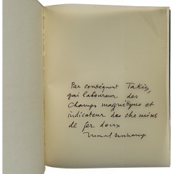 Citation de Marcel Duchamp sur Takis