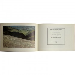 livre d'artiste d'Hamish Fulton édité par le Van Abbemuseum d'Eindhoven en 1977
