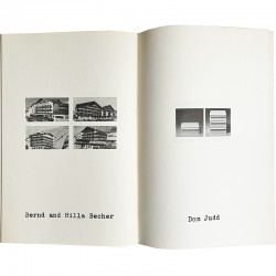 Ernst Caramelle "Forty Found Fakes 1976-1978" : Becher et Judd