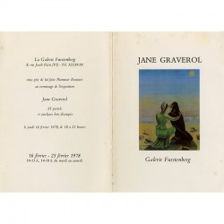 Jane Graverol, galerie Furstenberg, 1978