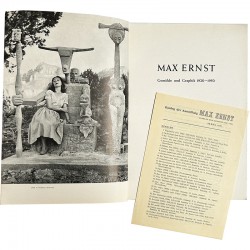 catalogue de l'exposition Max Ernst au Château d'Augustusbur, à Brühl, 1951