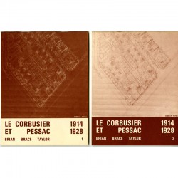 Les deux volumes de Le Corbusier et Pessac, 1914-1928