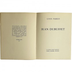 Dubuffet, Parrot, tirage limité, n°61 sur 620
