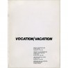 Vocation/vacation, Walter Phillips Gallery, 1981
