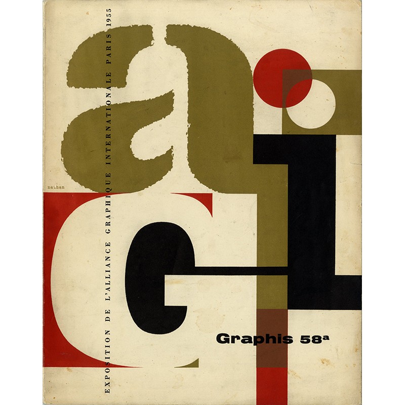 revue Graphis, n° 58a, vol.X, mars/avril 1955