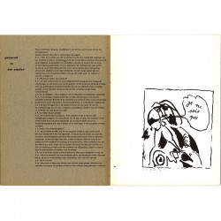 "Que d'encre... Wat een inkt" de Pierre Alechinsky, 1963