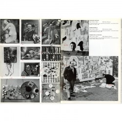 Daniel Spoerri, François Dufrêne, Mimmo Rotella, Jacques Villeglé, Galerie Schwarz, à Milan, 1966