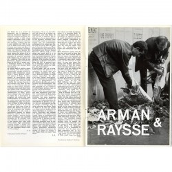 Arman, Martial Raysse, Galerie Schwarz, à Milan, 1966