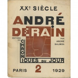 André Derain par André Salmon, 1929