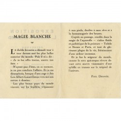 texte de Paul Dermée  sur Lou Albert-Lasard, pour son exposition galerie A.-G. Fabre, 1927