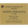 Marius Borgeaud, à la galerie Eugène Druet, à Paris, du 11 au 22 janvier 1926