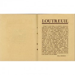 Maurice Loutreuil, Félix Fénéon, galerie Champigny, 1926
