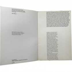 Henri Michaux, Stedelijk Museum d'Amsterdam, mise en page de Wim Crouwel (Total Design), 1964