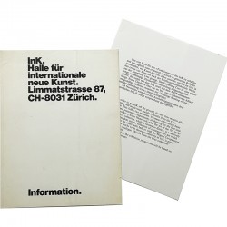 Urs Raussmüller, InK. Halle für internationale neue Kunst, 1978