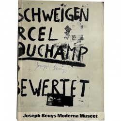 catalogue de l'exposition de Joseph Beuys au Moderna Museet, à Stockholm, du 16 janvier au 28 février 1971