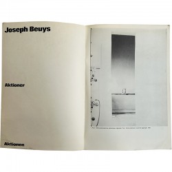 Joseph Beuys, Moderna Museet, Stockholm, 1971
