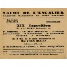 Carton du XIXe salon de l'escalier, du 4 au 23 mai, s.d.