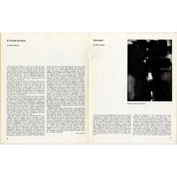 Pierre Soulages, Michel Ragon, revue Cimaise, 3e série n°3, 1956