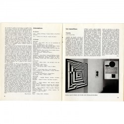 Vasarely, Herta Wescher, revue Cimaise, 3e série n°3, 1956