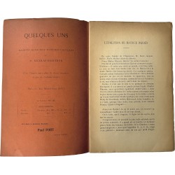 « L’Évolution de Maurice Barrès » par Nicolas Beauduin, 1910