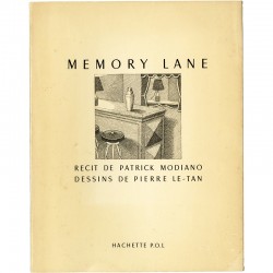 Pierre Le-Tan, Patrick Modiano, Memory Lane, P.O.L., 1981