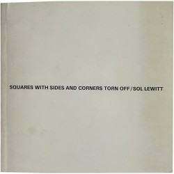 Sol LeWitt, Squares with sides and corners torn off, 1977