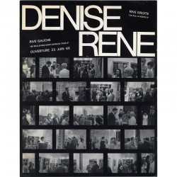 ouverture de la Galerie Denise René Rive Gauche, 23 juin 1966