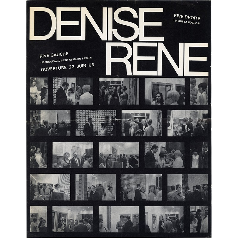 ouverture de la Galerie Denise René Rive Gauche, 23 juin 1966