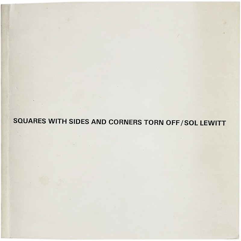 Sol LeWitt, Squares with sides and corners torn off, 1977