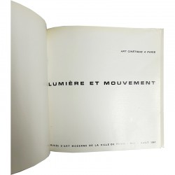 catalogue de l'exposition collective sur l'art cinétique, organisée au (MAM), 1967