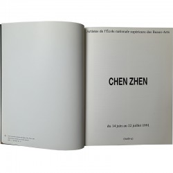 exposition de Chen Zhen, École des Beaux-Arts, 1991