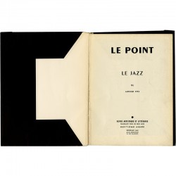 numéro de la revue littéraire et artistique "le Point" consacrée au Jazz, janvier 1952