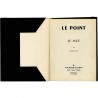 numéro de la revue littéraire et artistique "le Point" consacrée au Jazz, janvier 1952