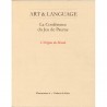La couverture du livre "La conférence du jeu de Paume" d'Art & Language