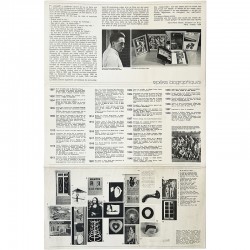 exposition "Marcel Duchamp", textes de Ulf Linde, Robert Lebel, Alain Jouffroy, 1977