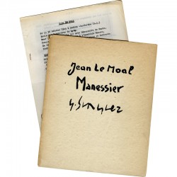 catalogue sur les peintres Jean Le Moal, Alfred Manessier et Gustave Singier, René Drouin 1946