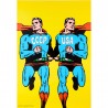 Roman Cieslewicz, affiche "CCCP-USA", (Superman), 1968