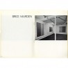 Brice Marden, exposition de Michel Claura et Robert Denizot, Paris, 1973