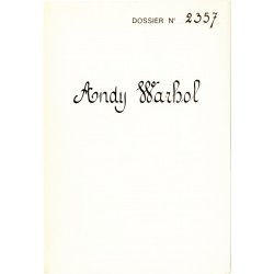 Andy Warhol "Dossier N° 2357 - The Thirteen most wanted men" 1967