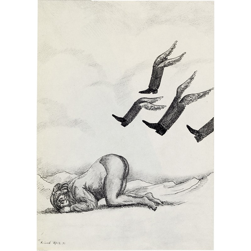 Roland Topor, galerie Jacques Kerchache, 1972